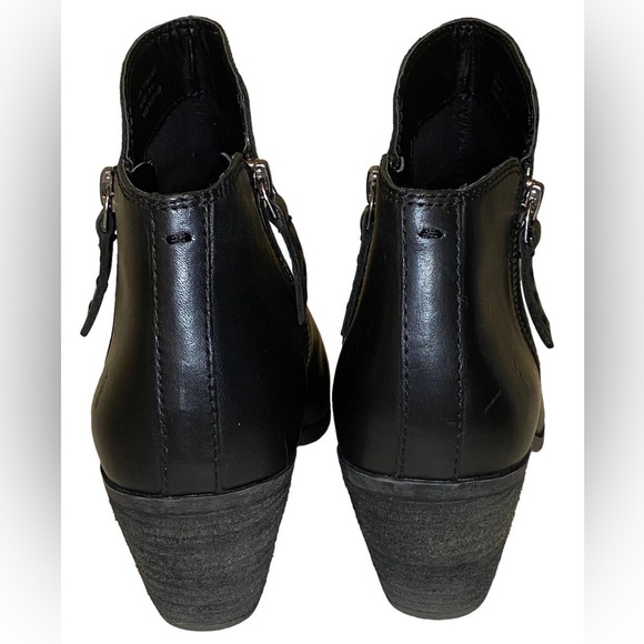 FRYE Black Leather Women’s Ankle Boot Judith size 6.5 M - Picture 6 of 13